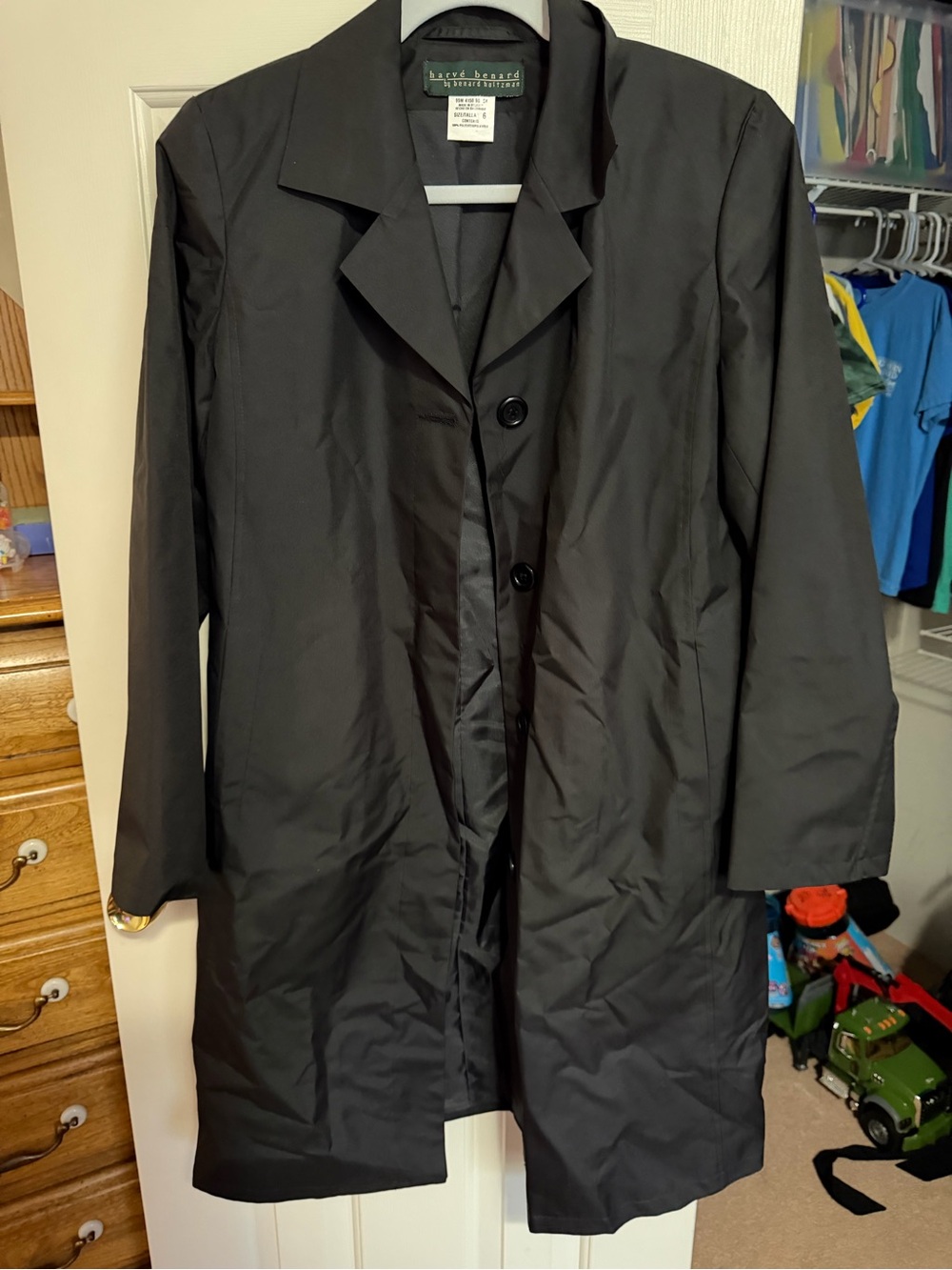 Women’s Black Trench Coat